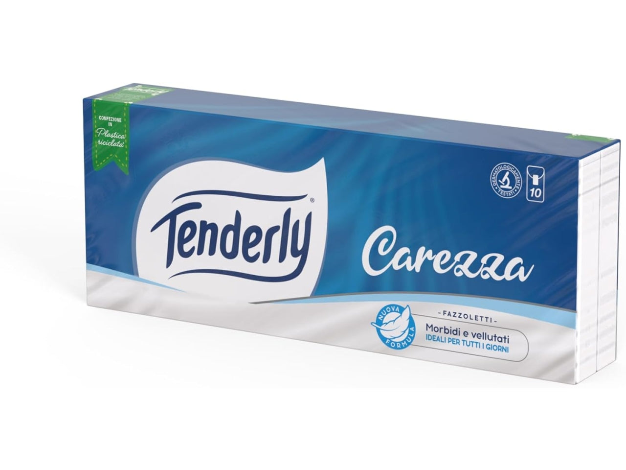 Tenderly fazzoletti x10 carezza $