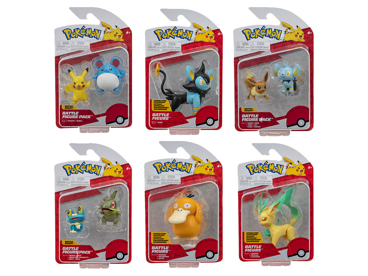 Pokemon battle figure pack