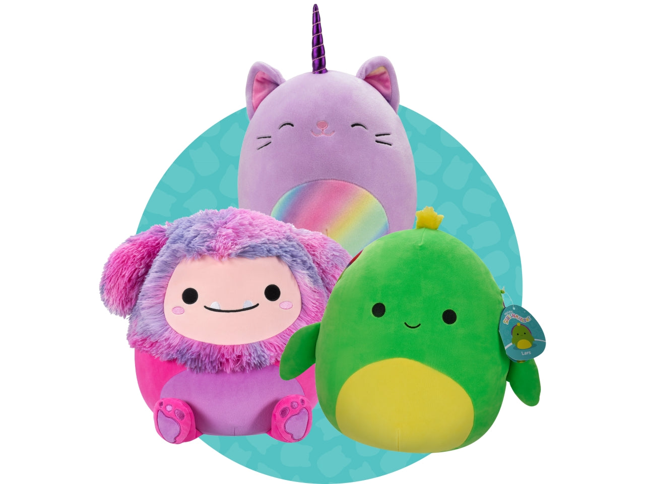 Peluche Squishmallows personaggio 30cm | Rei Toys