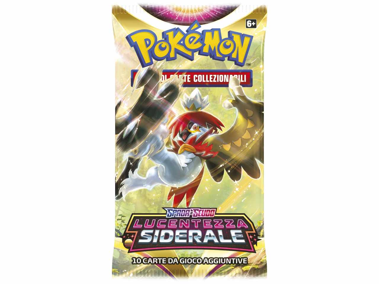 Bustina Carte Pokémon Spada E Scudo Lucentezza Siderale - Game Vision