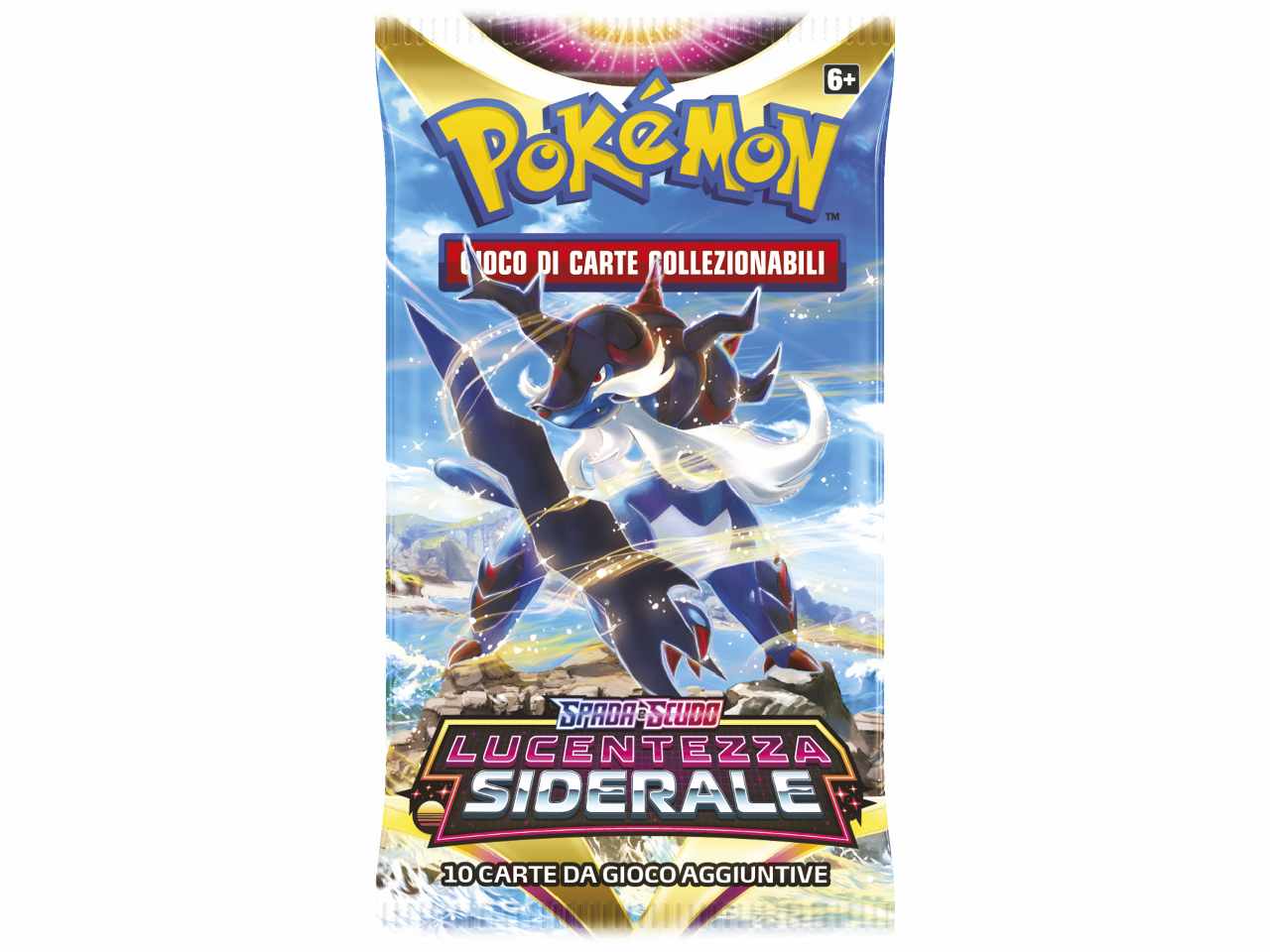 Bustina Carte Pokémon Spada E Scudo Lucentezza Siderale - Game Vision