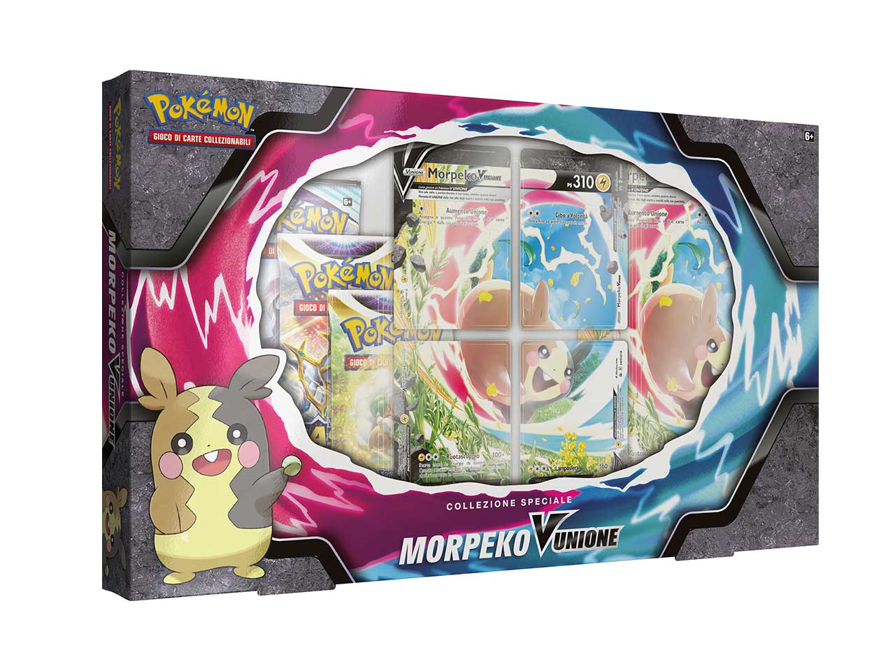 Scatola Carte Pokémon Collezione Speciale Morpeko V Unione - Game Vision