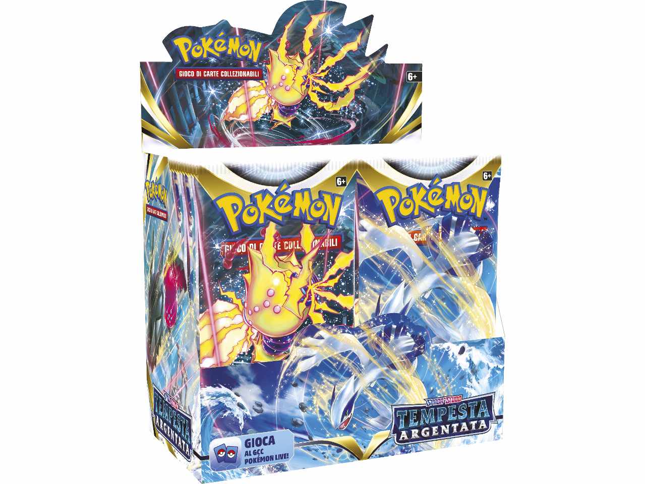Bustina Carte Pokémon Spada e Scudo Tempesta Argentata - Game Vision