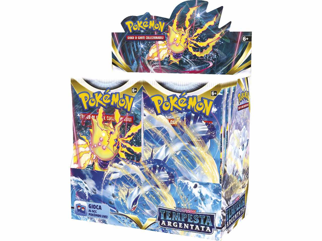 Bustina Carte Pokémon Spada e Scudo Tempesta Argentata - Game Vision