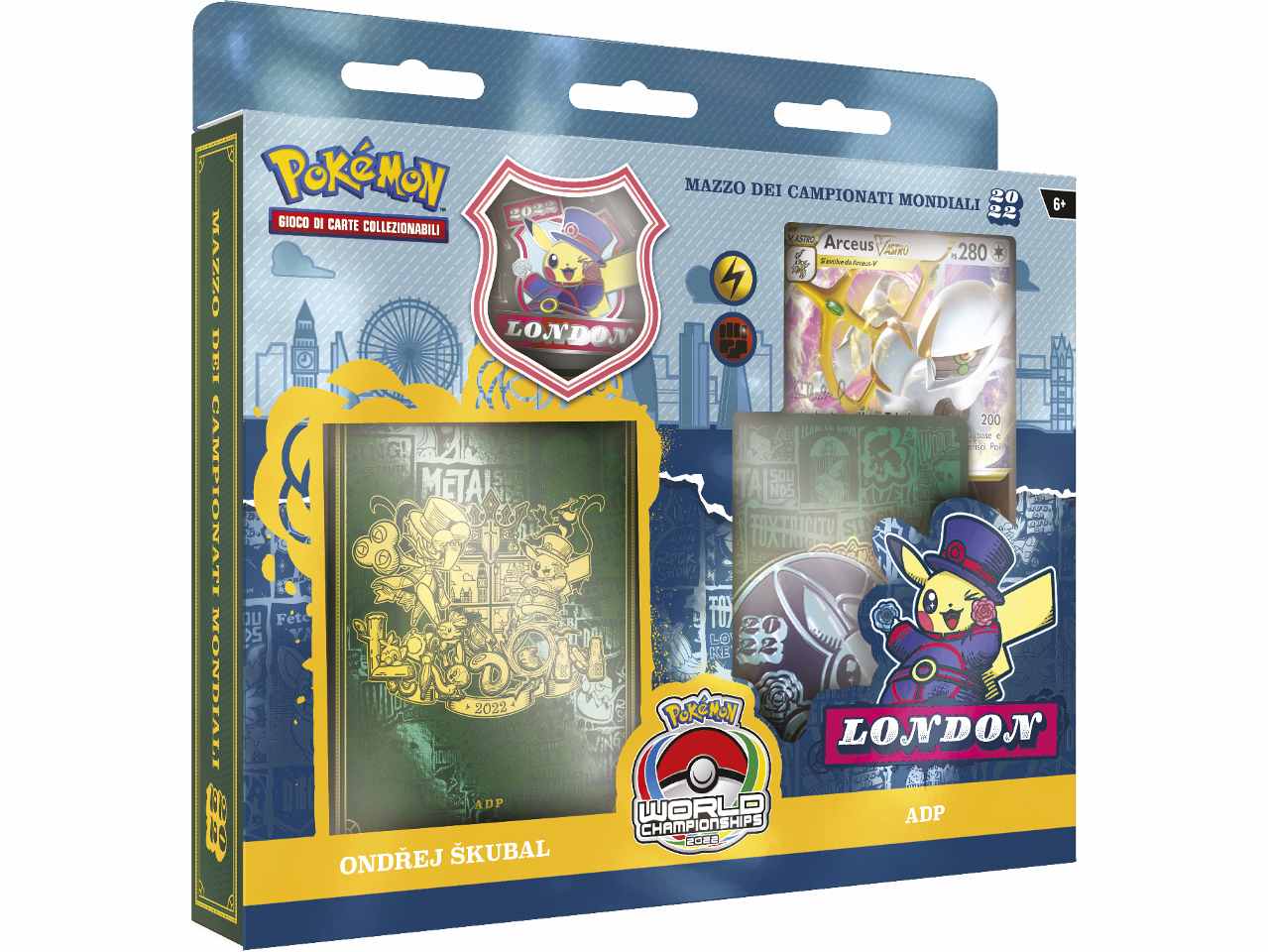 Mazzo Carte Pokémon Campionati Mondiali 2022 - Game Vision