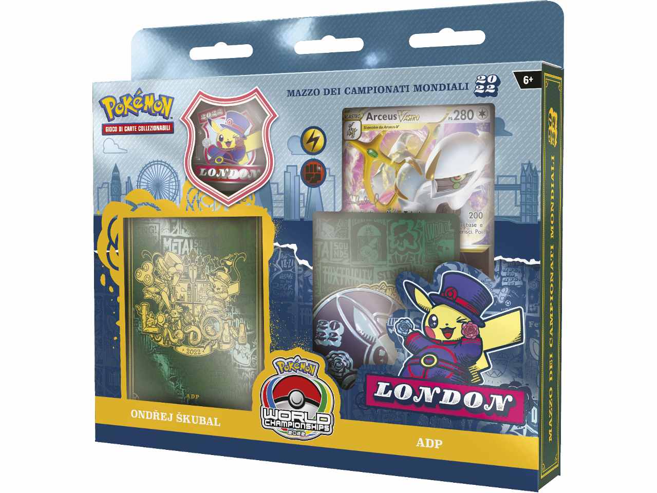 Mazzo Carte Pokémon Campionati Mondiali 2022 - Game Vision