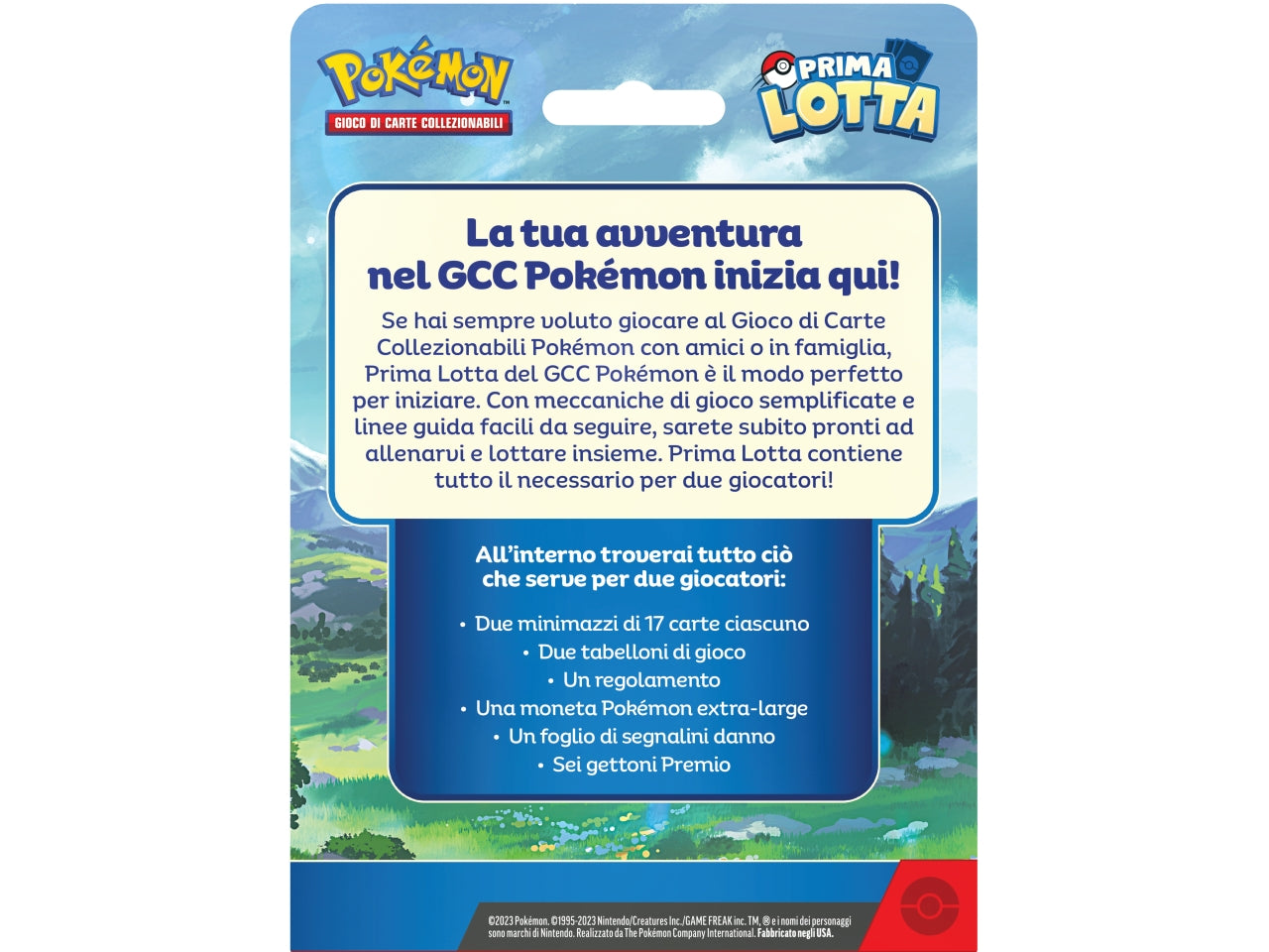 Mazzo Carte Pokémon Prima Lotta - Game Vision