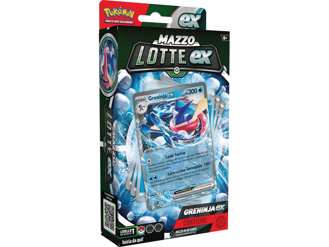 Mazzo Lotte EX Carte Pokémon Greninja-Ex / Kangaskhan-Ex - Game Vision