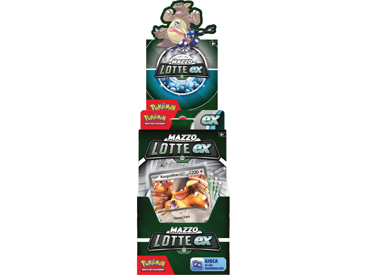Mazzo Lotte EX Carte Pokémon Greninja-Ex / Kangaskhan-Ex - Game Vision