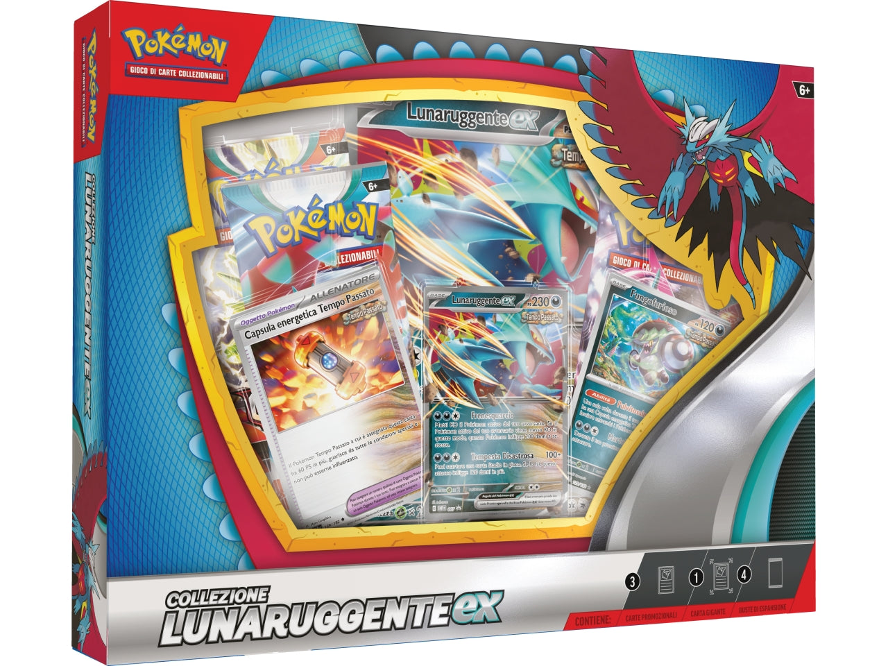 Scatola Carte Pokémon Collezione Lunaruggente-ex / Collezione Eroeferreo-ex - Game Vision
