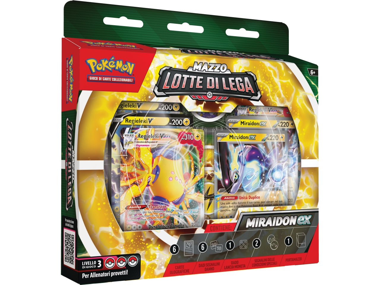 Mazzo Carte Pokémon Lotte di Lega Miraidon-ex - Game Vision