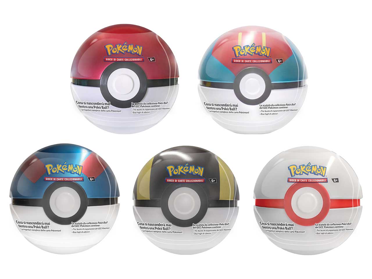 Cofanetto Carte Pokémon Pokeball Settembre - Game Vision
