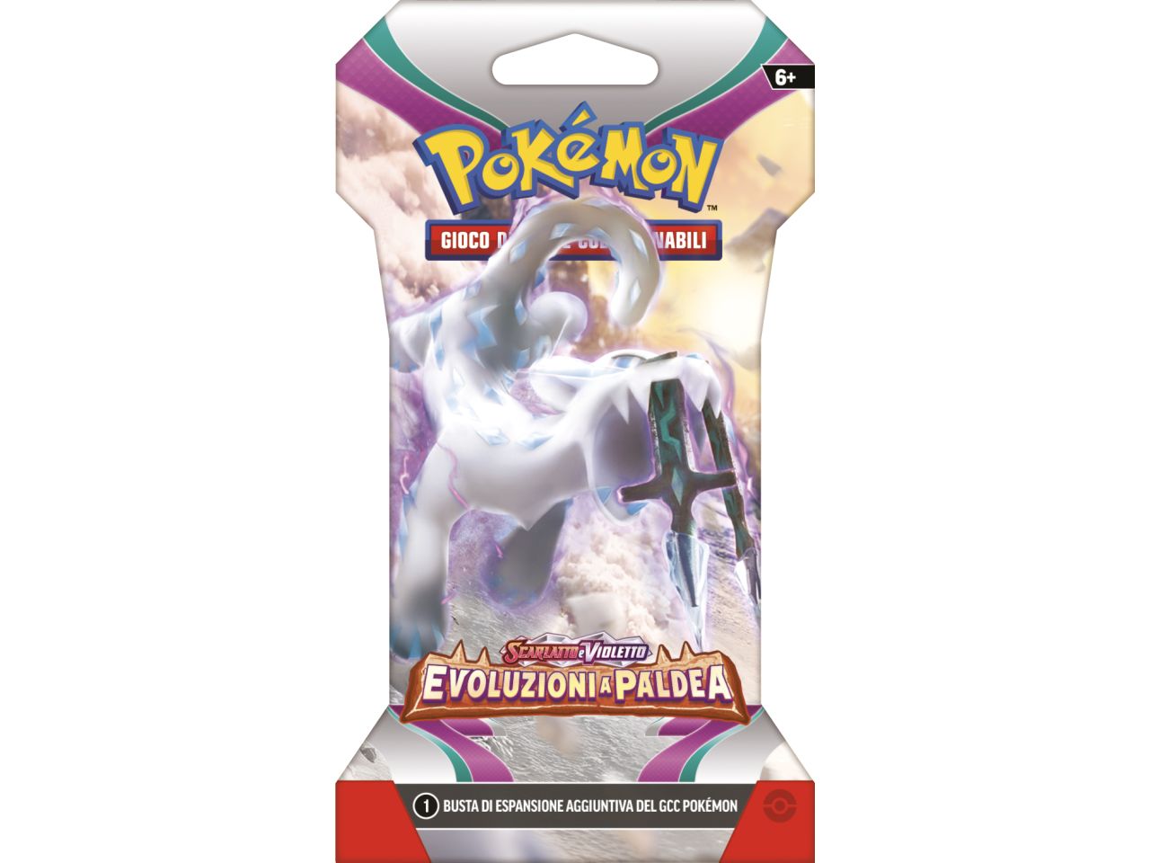 Bustina in Cartone Carte Pokémon Scarlatto e Violetto Evoluzioni a Paldea - Game Vision