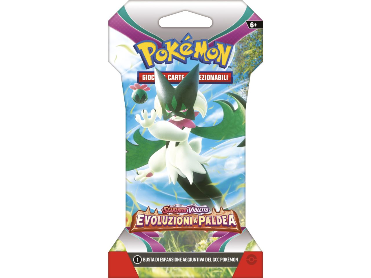 Bustina in Cartone Carte Pokémon Scarlatto e Violetto Evoluzioni a Paldea - Game Vision
