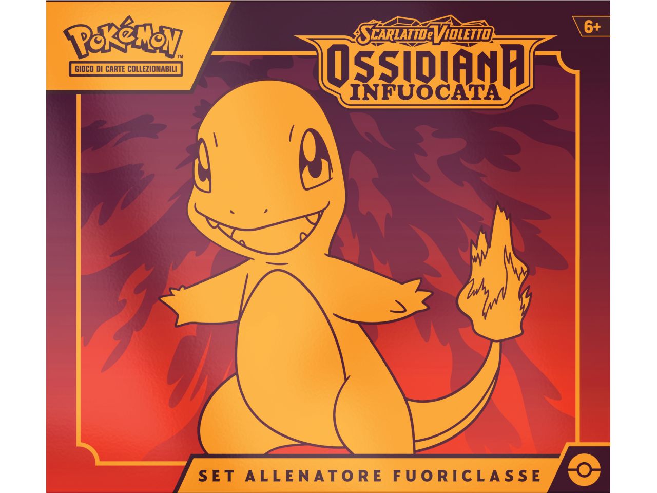 Set Allenatore Fuoriclasse Carte Pokémon Scarlatto e Violetto Ossidiana Infuocata - Game Vision
