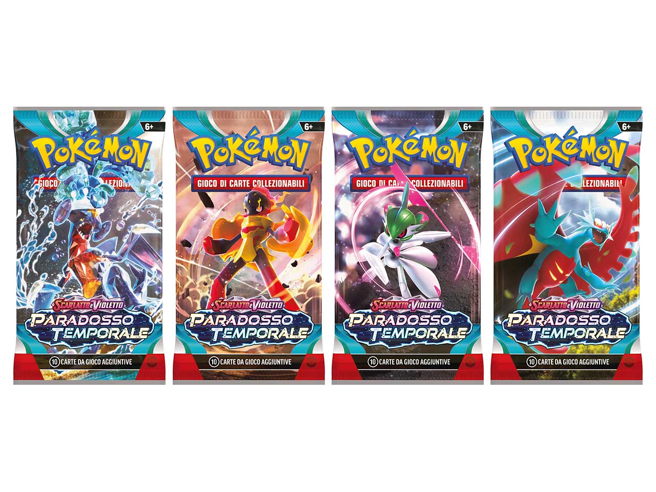 Bustina Carte Pokémon Scarlatto E Violetto Paradosso Temporale - Game Vision