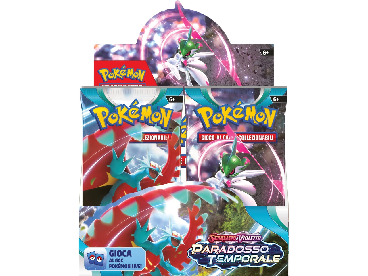 Bustina Carte Pokémon Scarlatto E Violetto Paradosso Temporale - Game Vision
