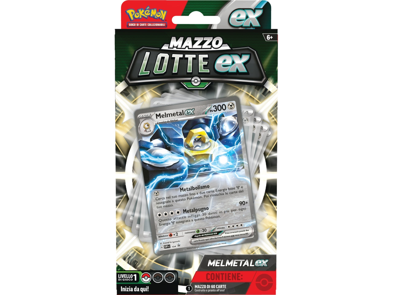 Mazzo Lotte Carte Pokémon Melmetal Ex / Mazzo Lotte Houndoom Ex - Game Vision
