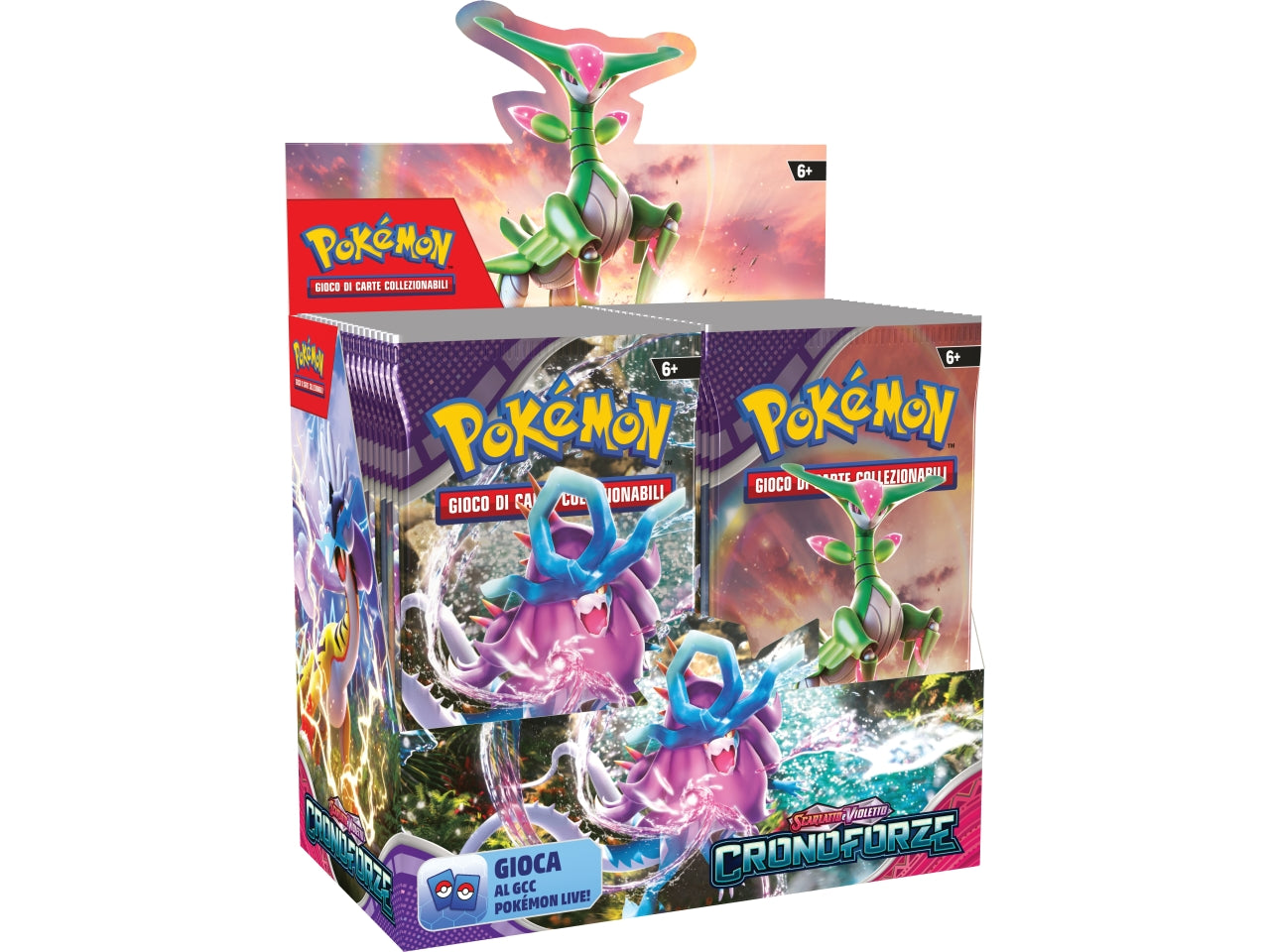 Carte Pokémon Bustina Scarlatto E Violetto Cronoforze - Game Vision