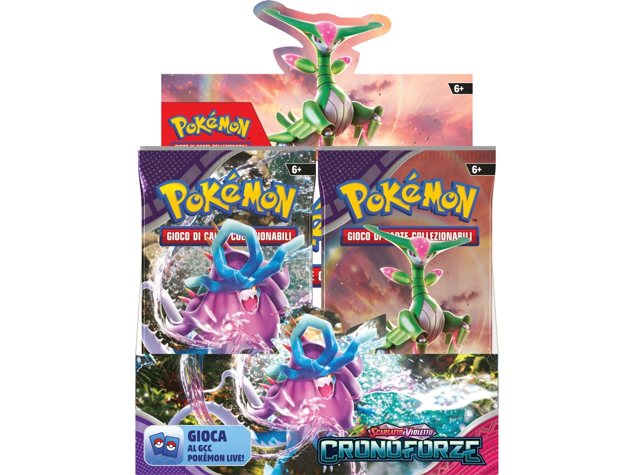 Carte Pokémon Bustina Scarlatto E Violetto Cronoforze - Game Vision