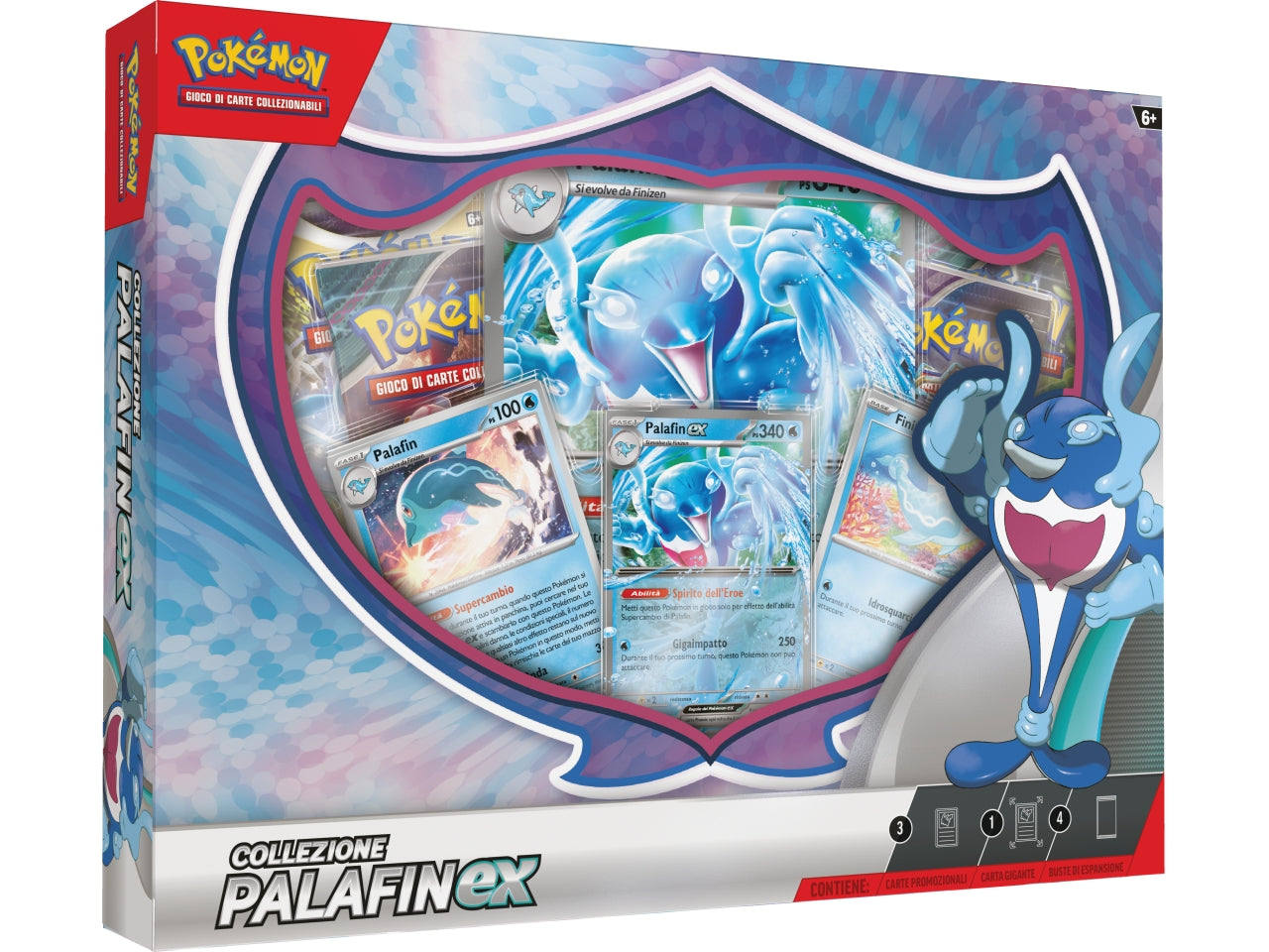 Scatola Carte Pokémon Collezione Palifin Ex - Game Vision