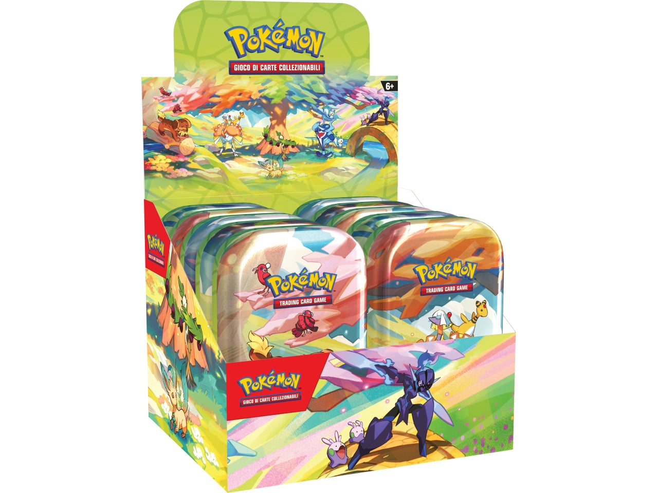 Mini cofanetto Con Stickers Carte Pokémon Scarlatto E Violetto 4.5 Destino Di Paldea - Game Vision