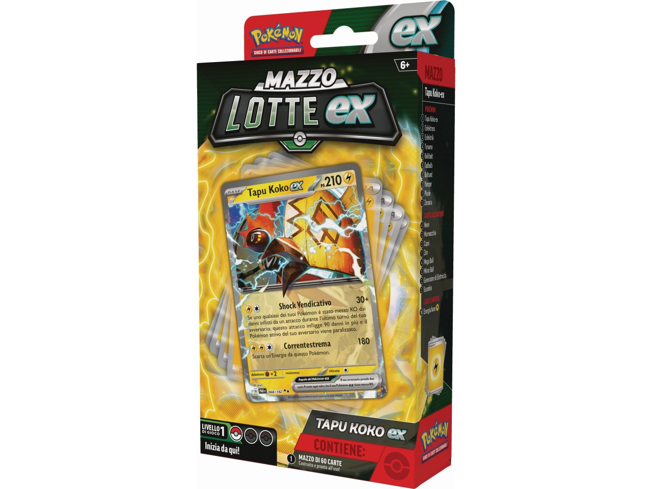 Mazzo Lotte Pokémon EX - Multicolor, Età 6+, Gamevision