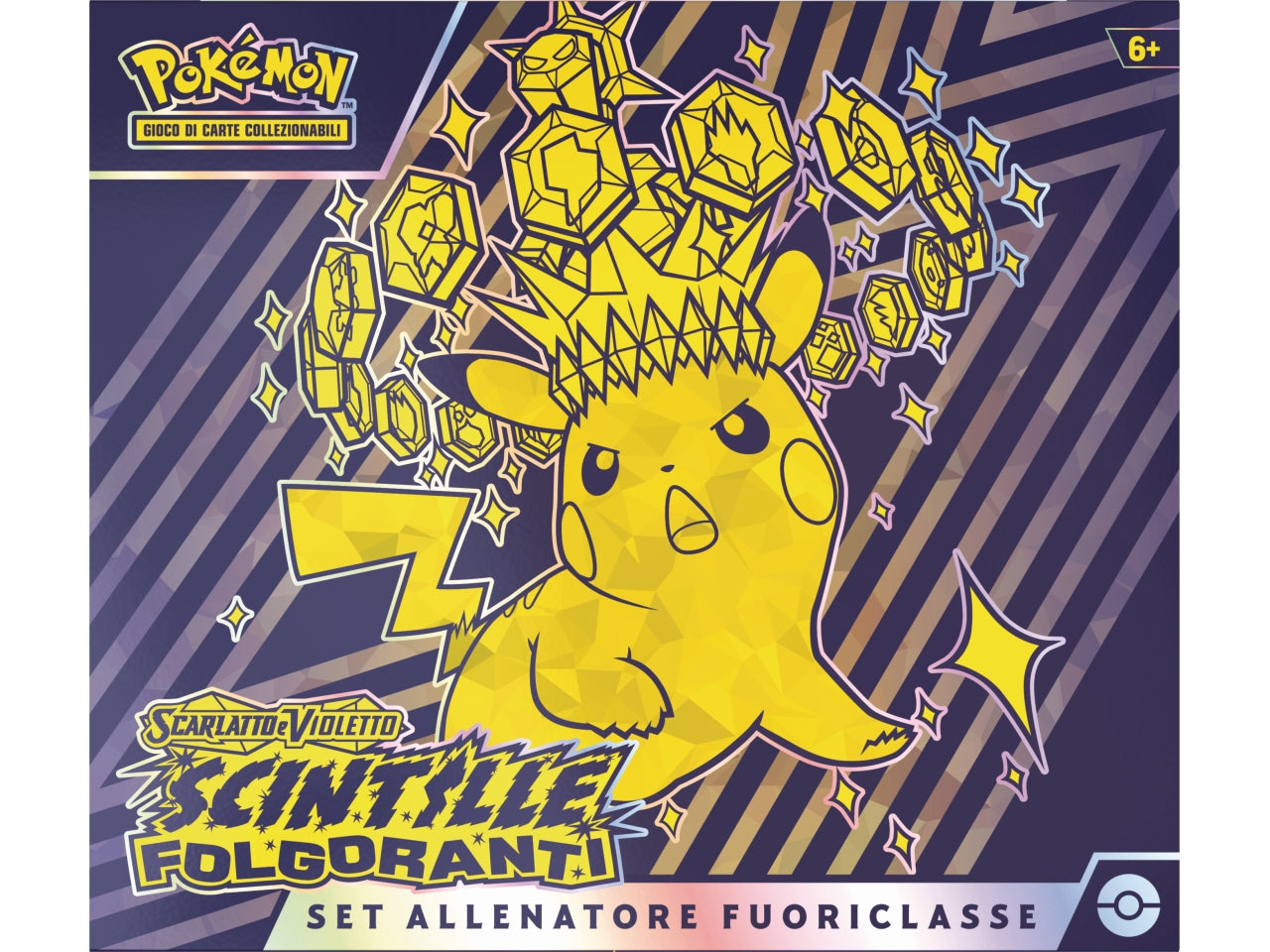 Set Allenatore Fuoriclasse Pokémon Scarlatto e Violetto 08 - Multicolor, Età 6+, Gamevision