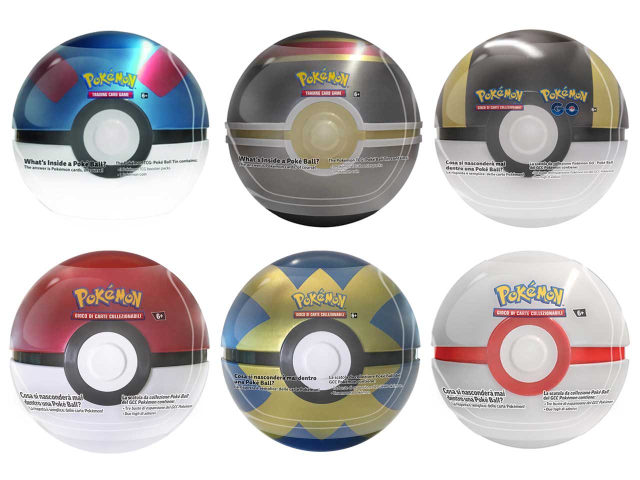 Pokemon - poke ball tin best of 2021