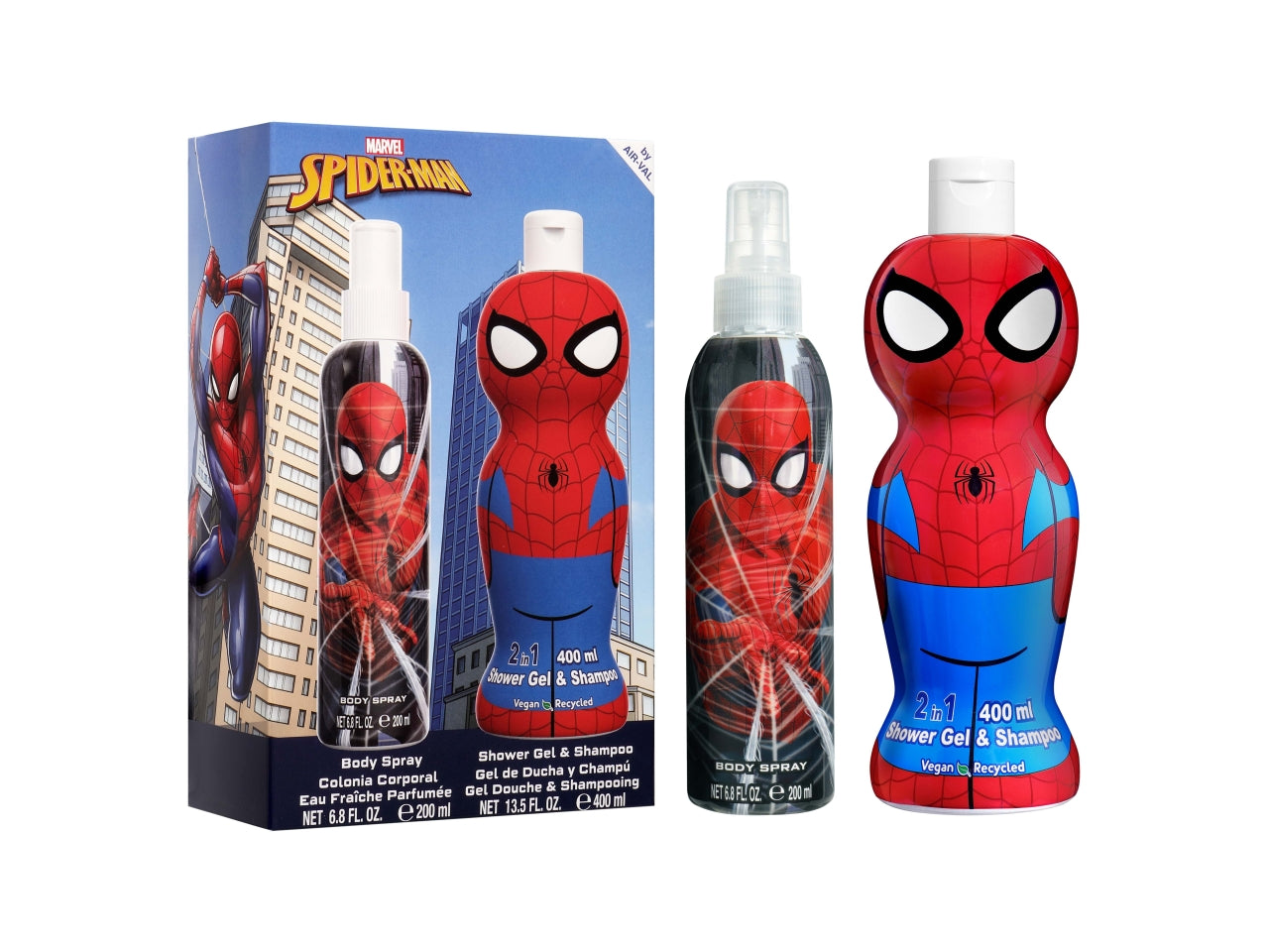 Spider-man set 1d s-g 400ml + b. spray 200ml