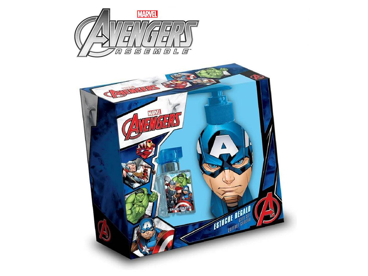 Avengers confezione regalo contenente edt 20 ml bagno shampoo 300 ml