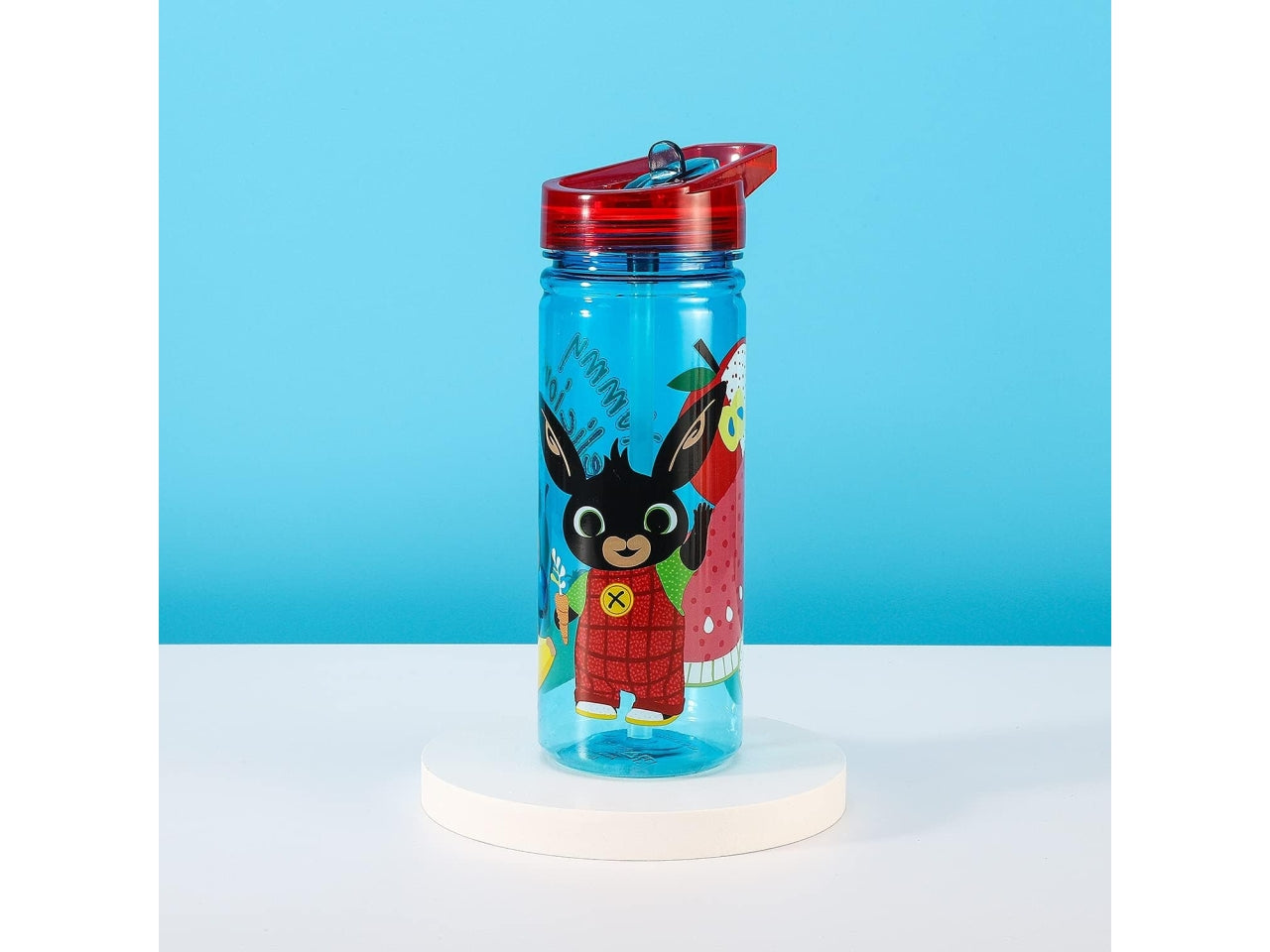 Borraccia Bing con beccuccio ripiegabile multicolor in plastica, 580 ml - Real Trade Italia