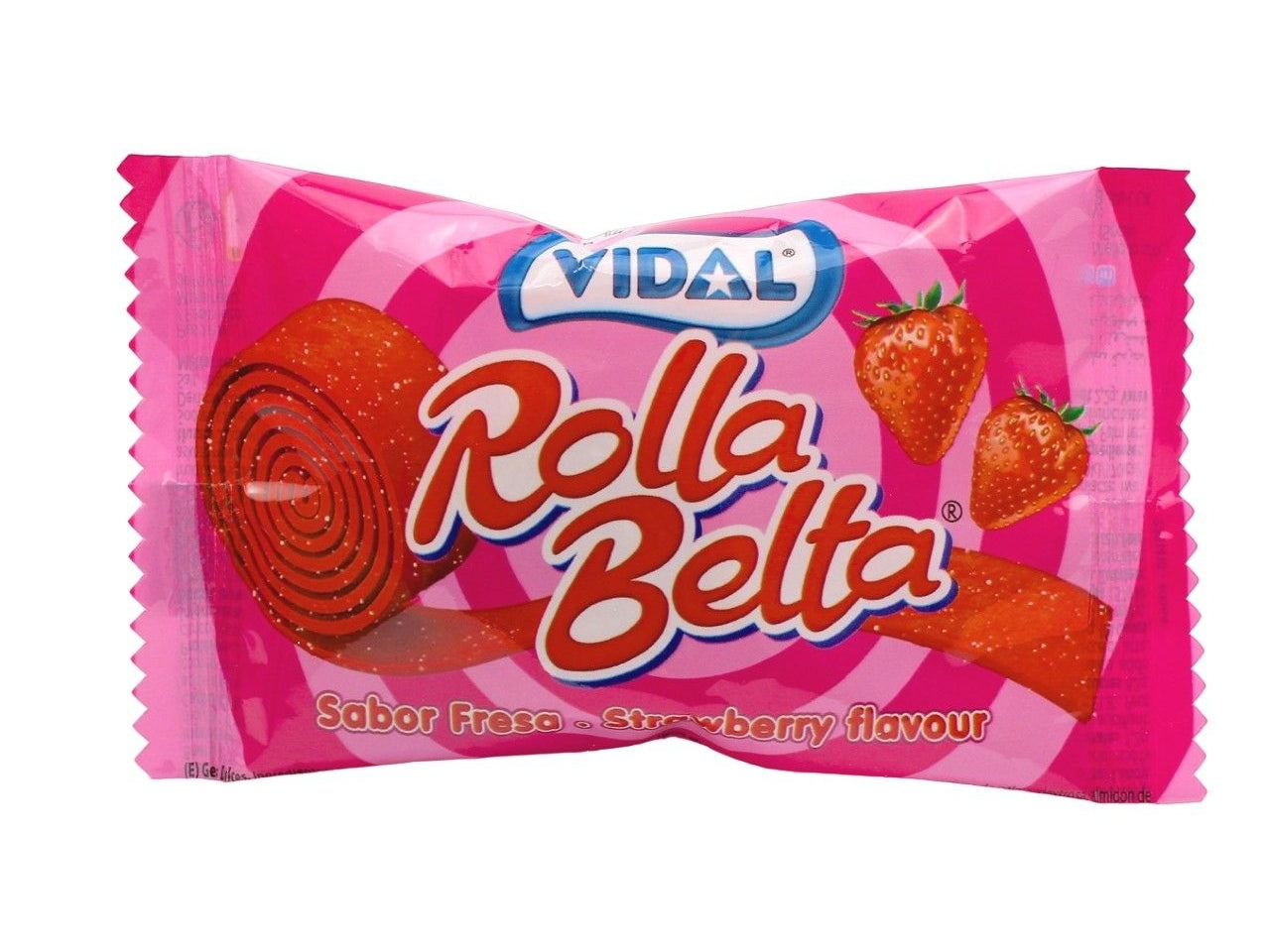 Vidal caramella frizzante rolla belta fragola