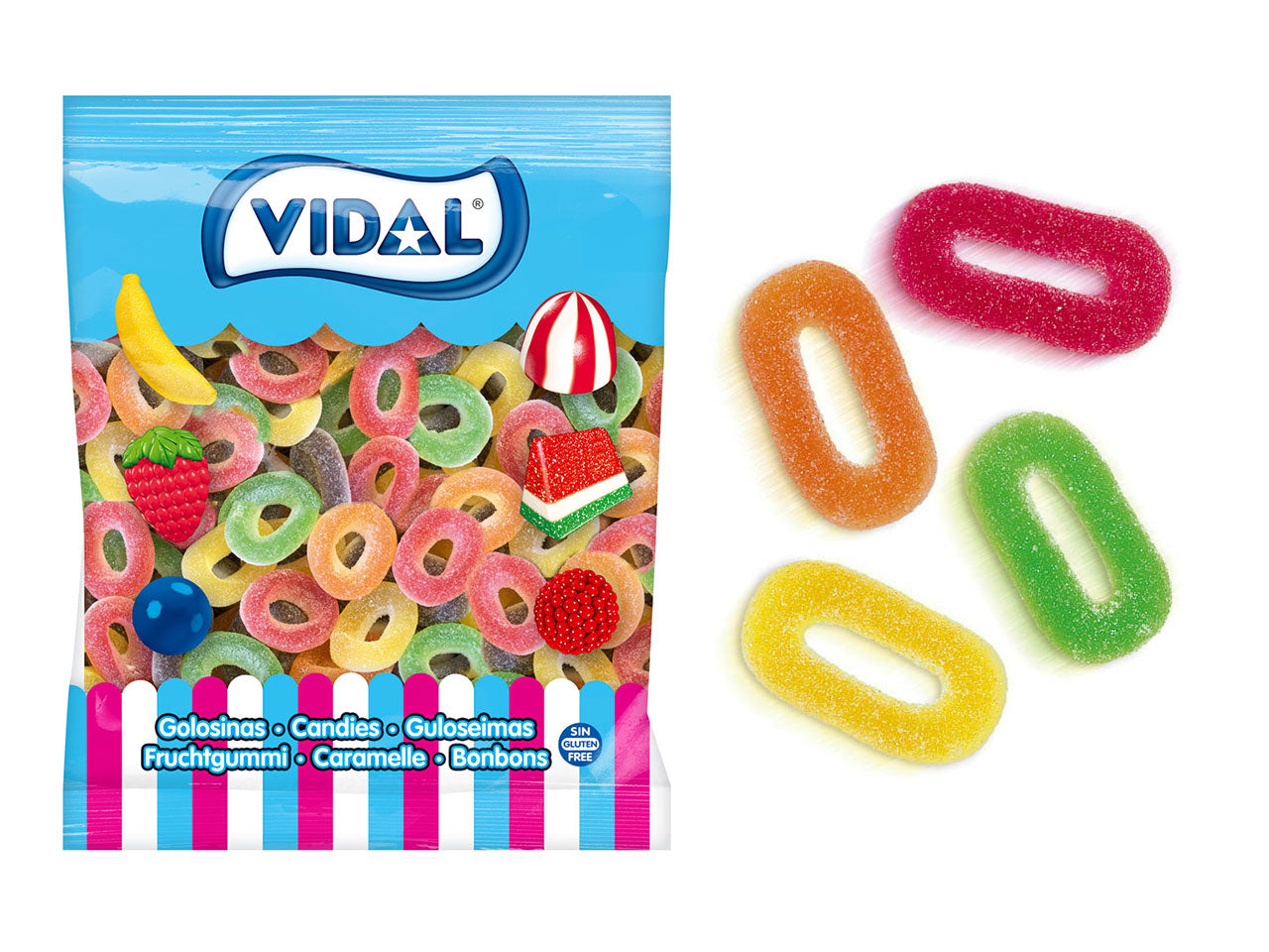 Gommose anelli assortiti in busta 1 kg