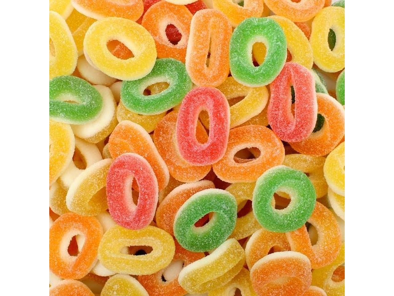 Gommose anelli assortiti in busta 1 kg