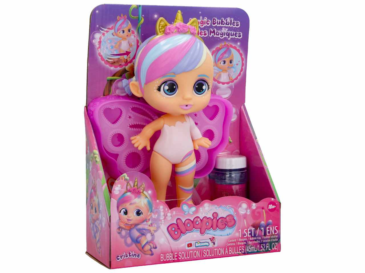 Bloopies Magic Bubbles Cristine Bambola Fatina da Collezione - IMC Toys