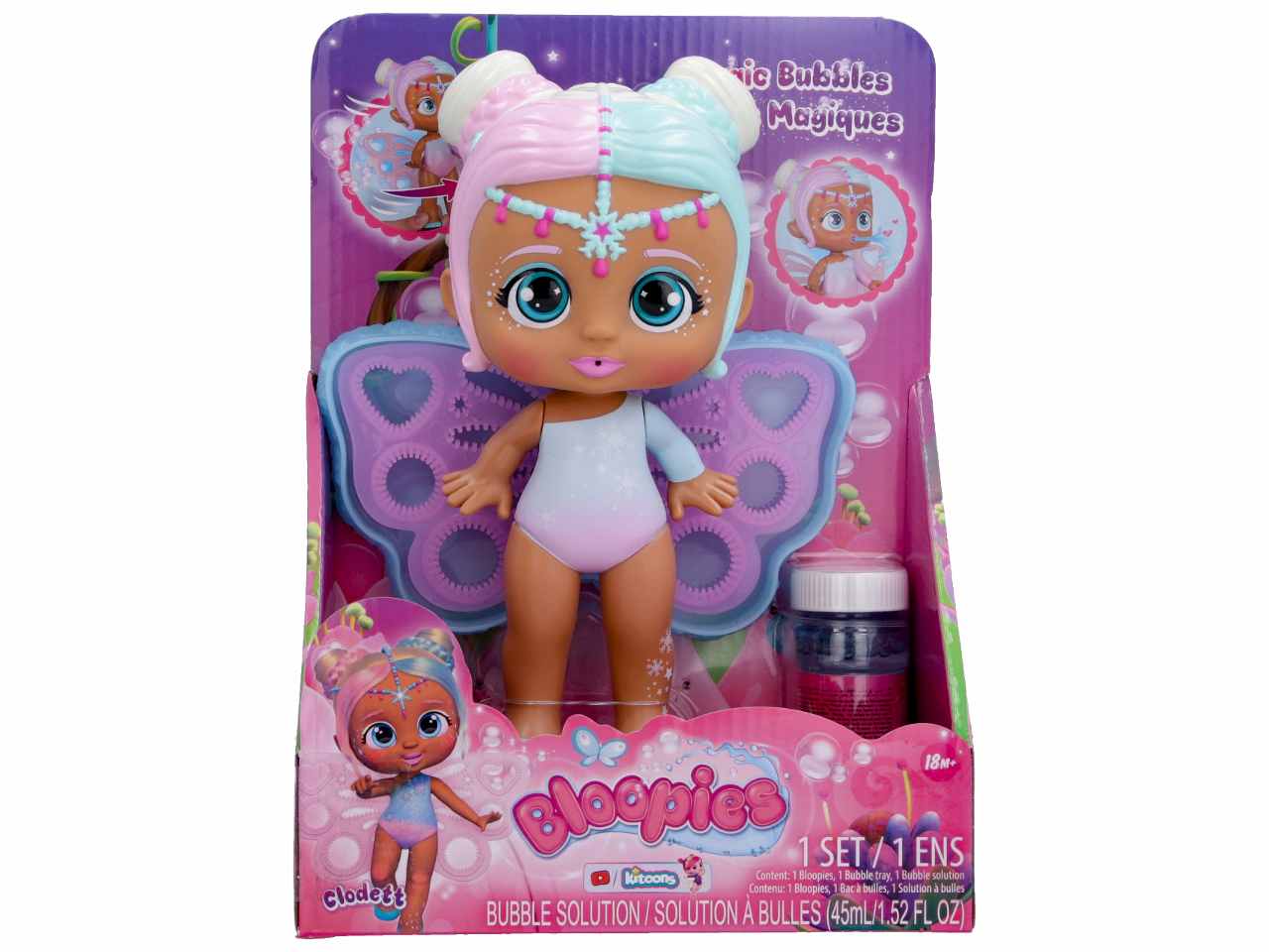 Bloopies Magic Bubbles Clodett Bambola Fatina da Collezione - IMC Toys