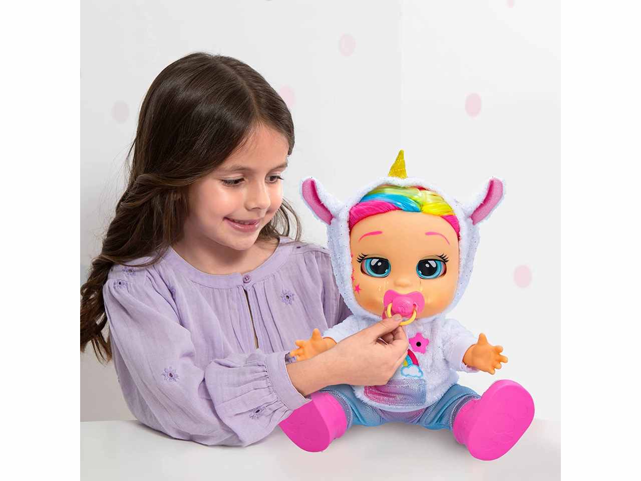 Cry Babies first emotions Dreamy Bambola morbida interattiva - IMC Toys