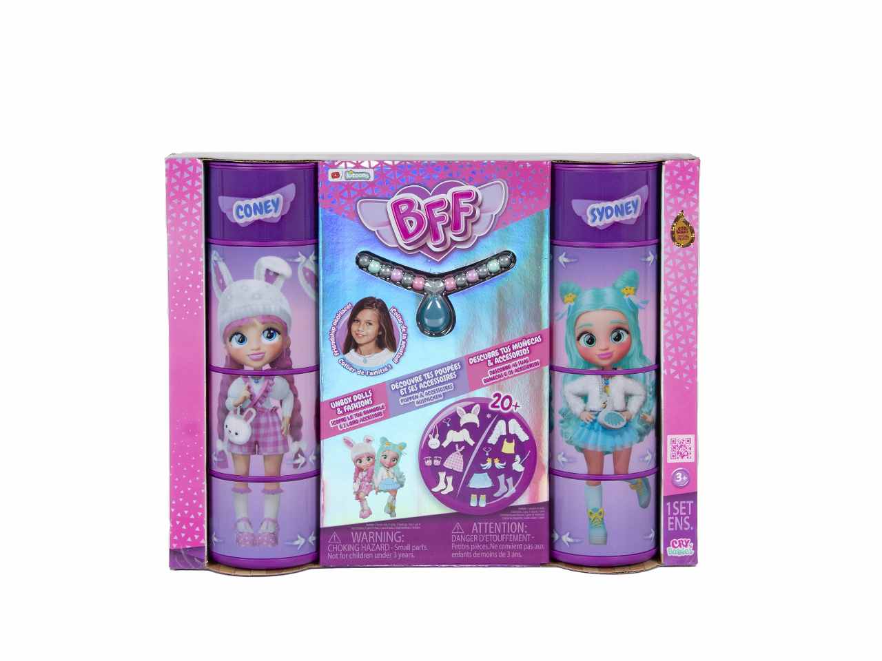 Bff By Cry Babies Coney e Sydney Duo Pack Series 1 - IMC Toys