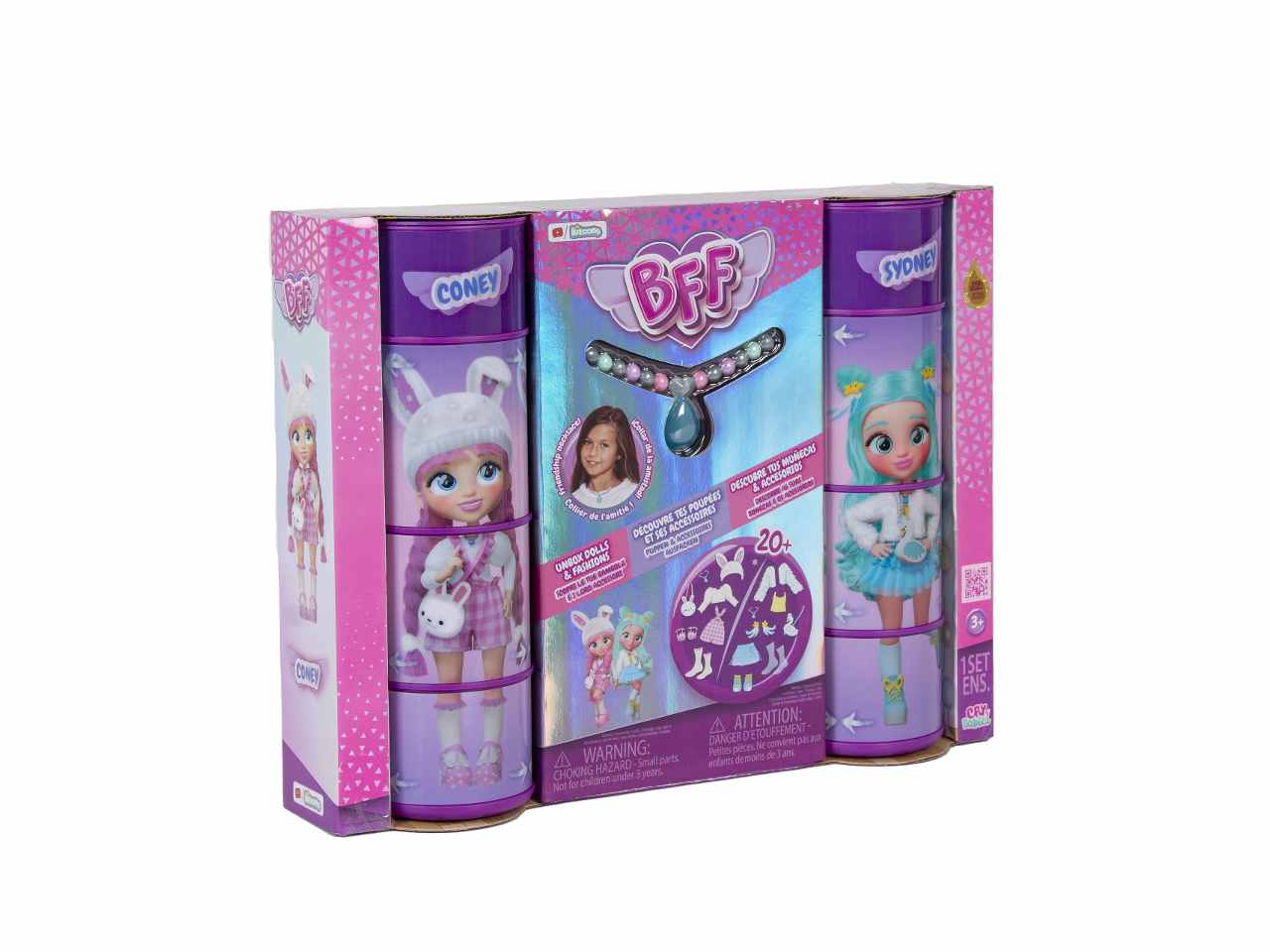 Bff By Cry Babies Coney e Sydney Duo Pack Series 1 - IMC Toys