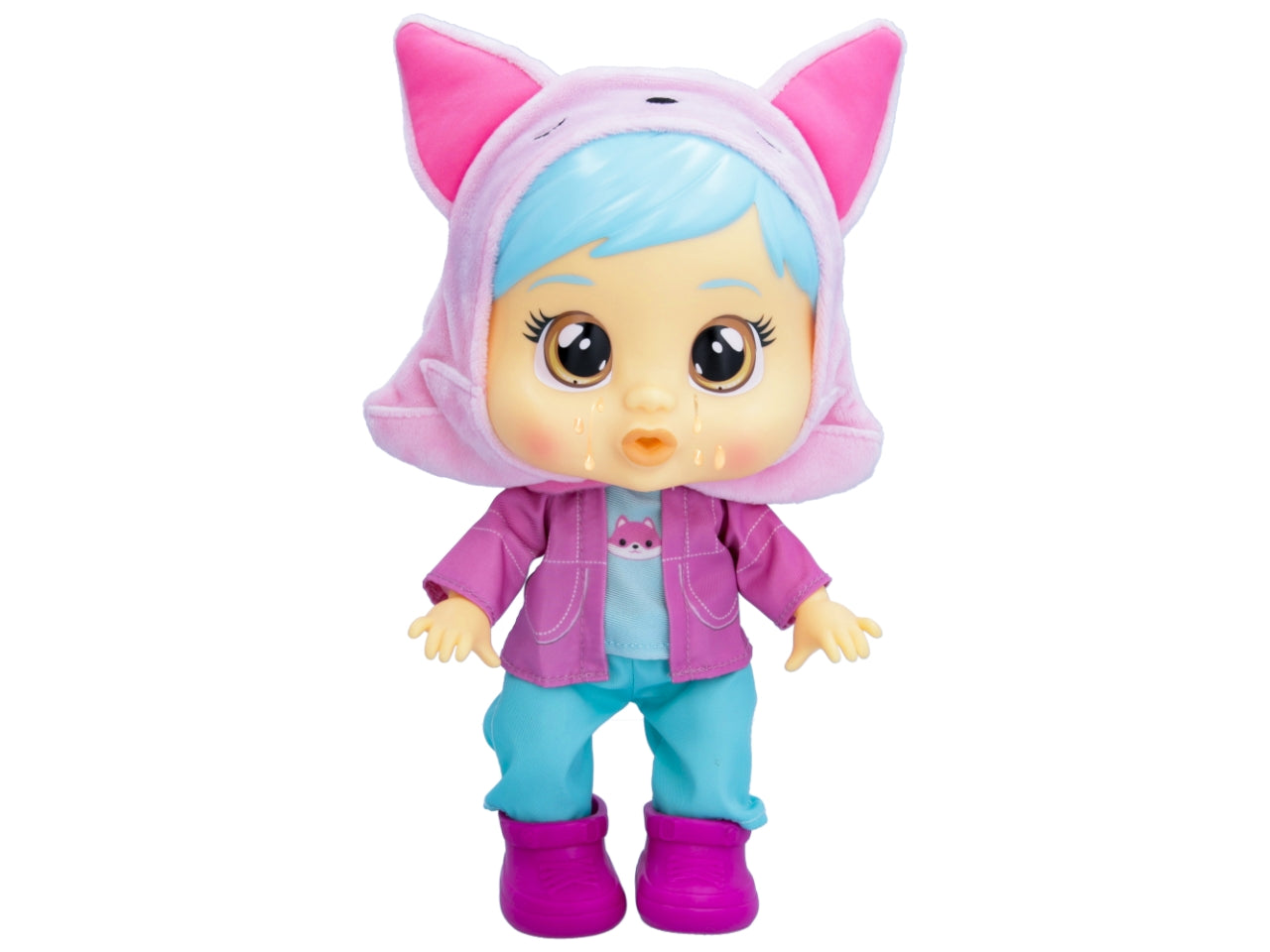 Imc bambola cry babies snowy days foxie