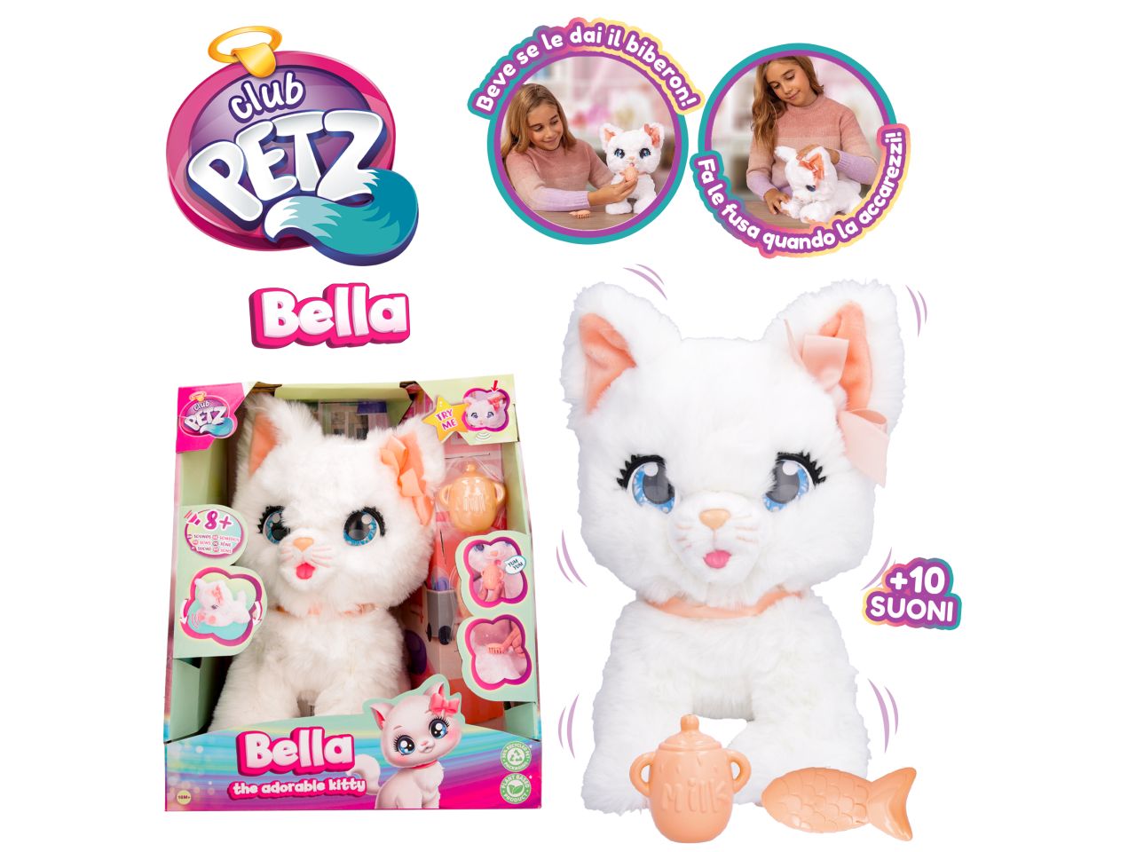 Club Pets Bella The Adorable Kitty$