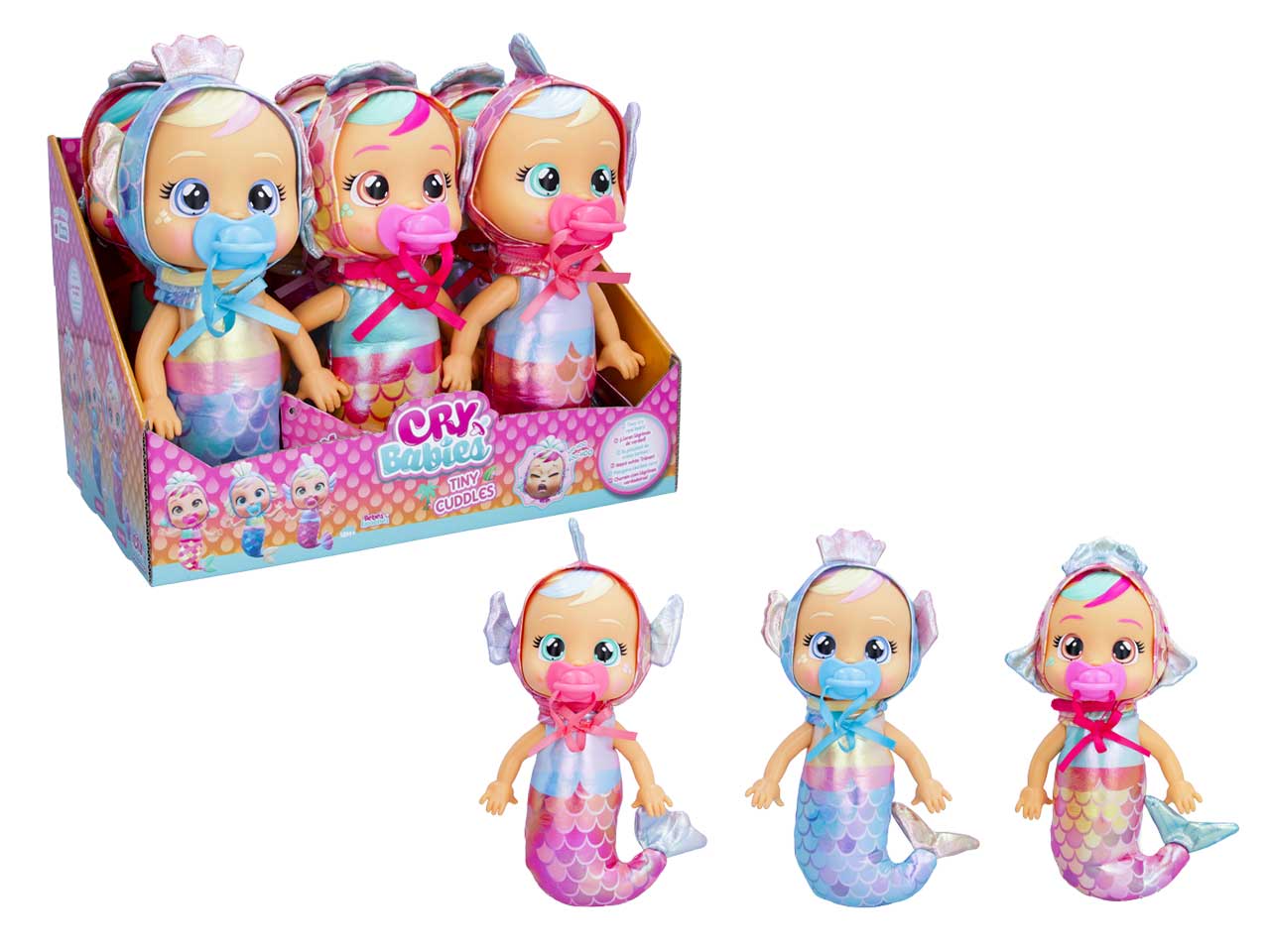 Cry babies tiny cuddles mermaids tropical