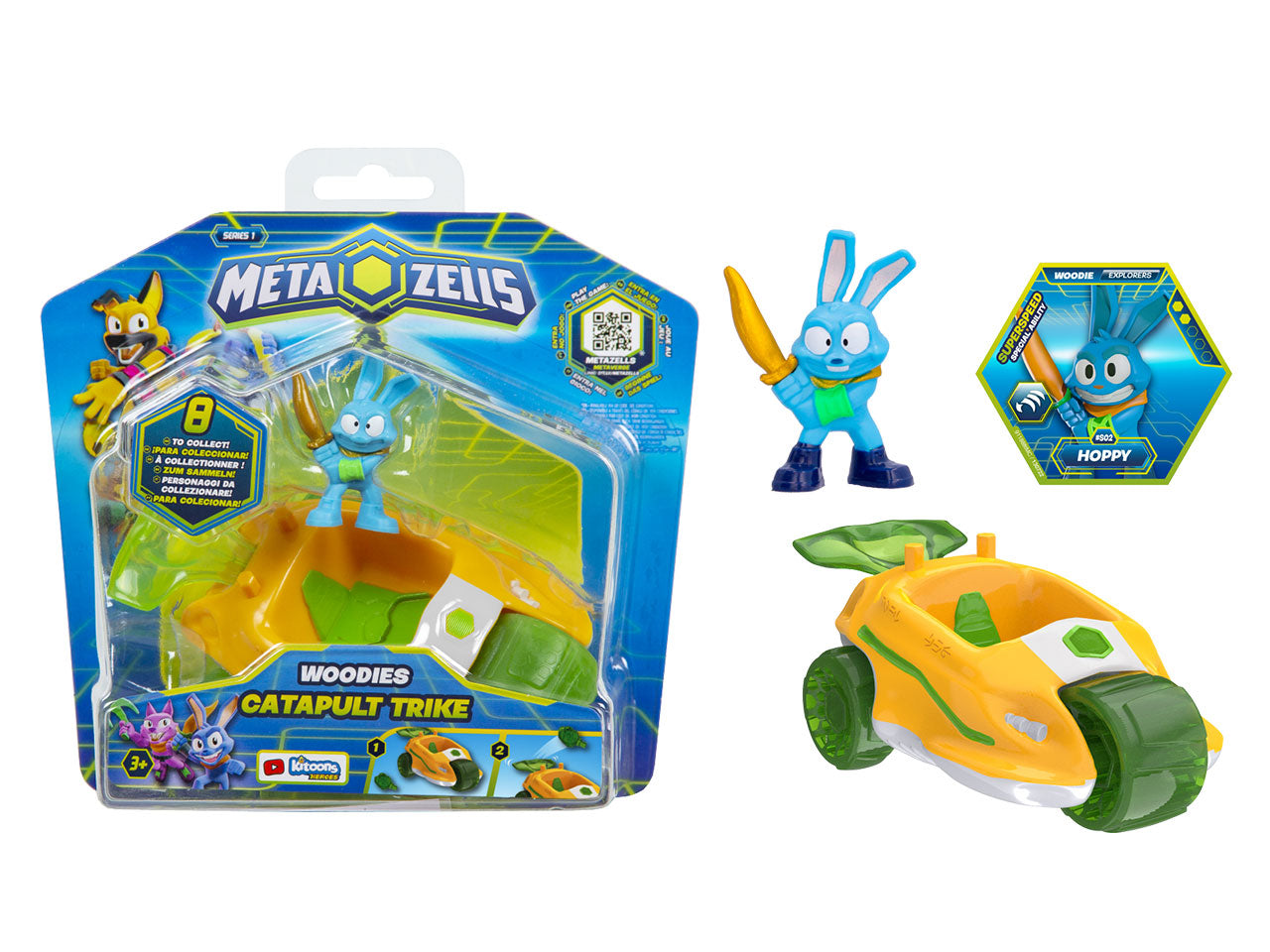 Metazells veicolo catapulta arancione