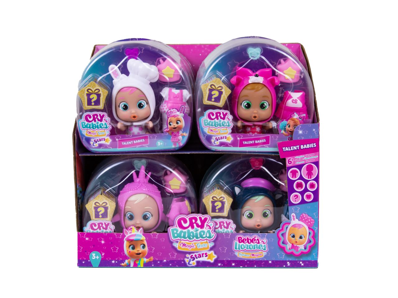 Cry Babies Magic Tears Stars Bambola Collezionabile 8 Dolls Assortite - IMC Toys