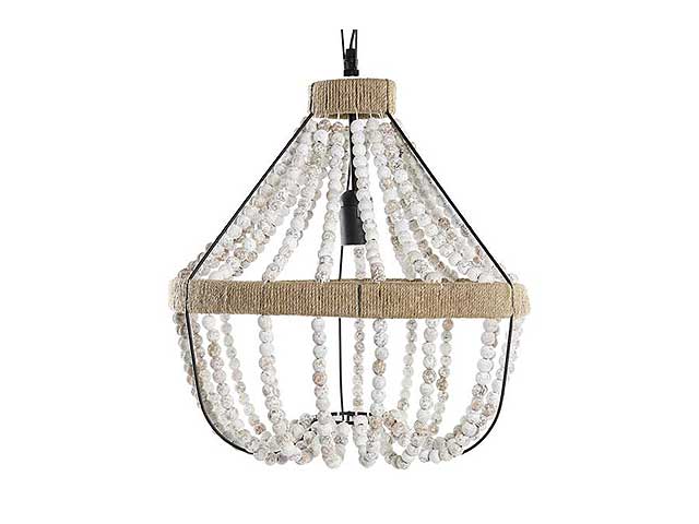 Lampadario metallo 38x38x44cm la-181912