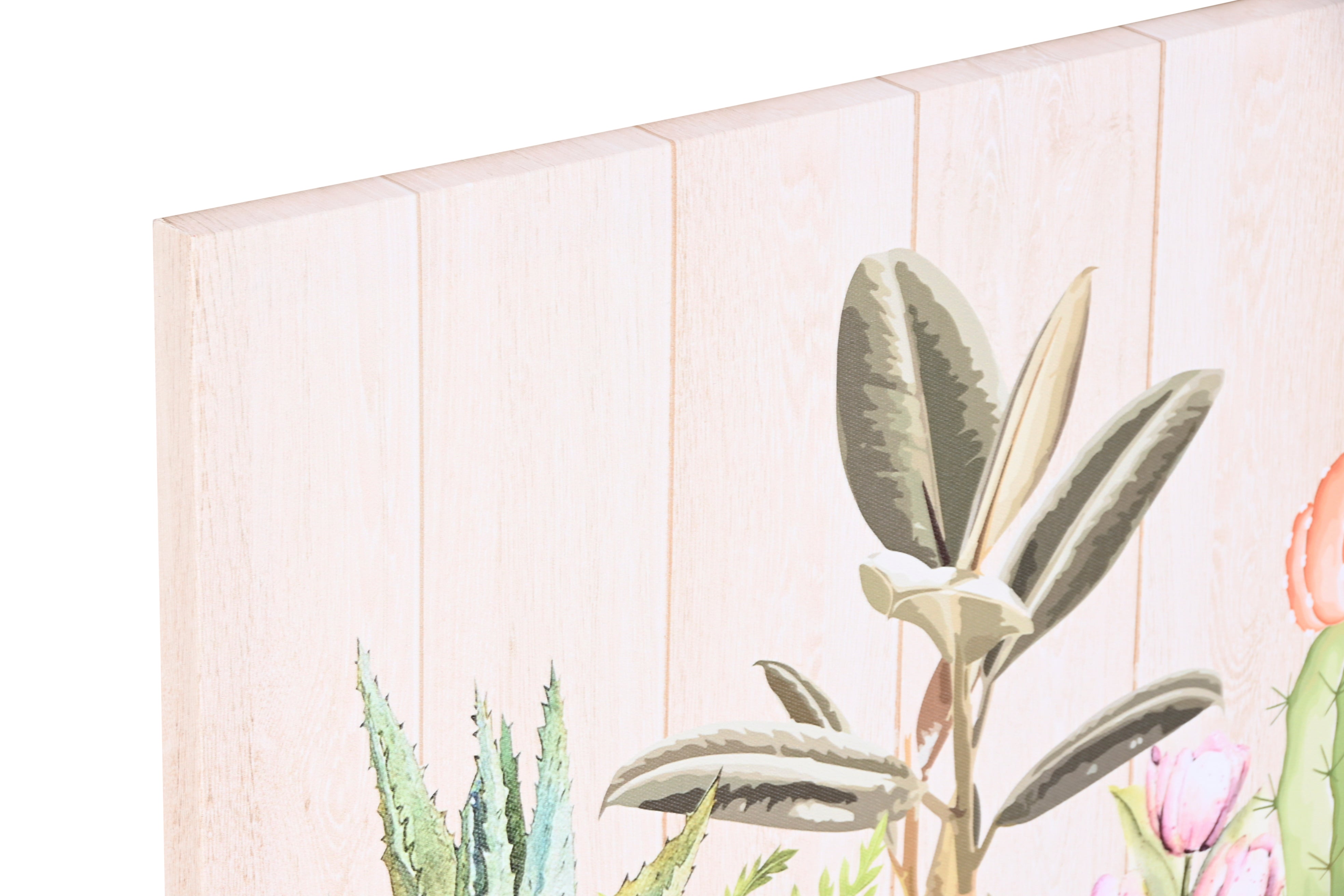 Quadro tela in mdf 50x1,8x40cm in 2 modelli assortiti