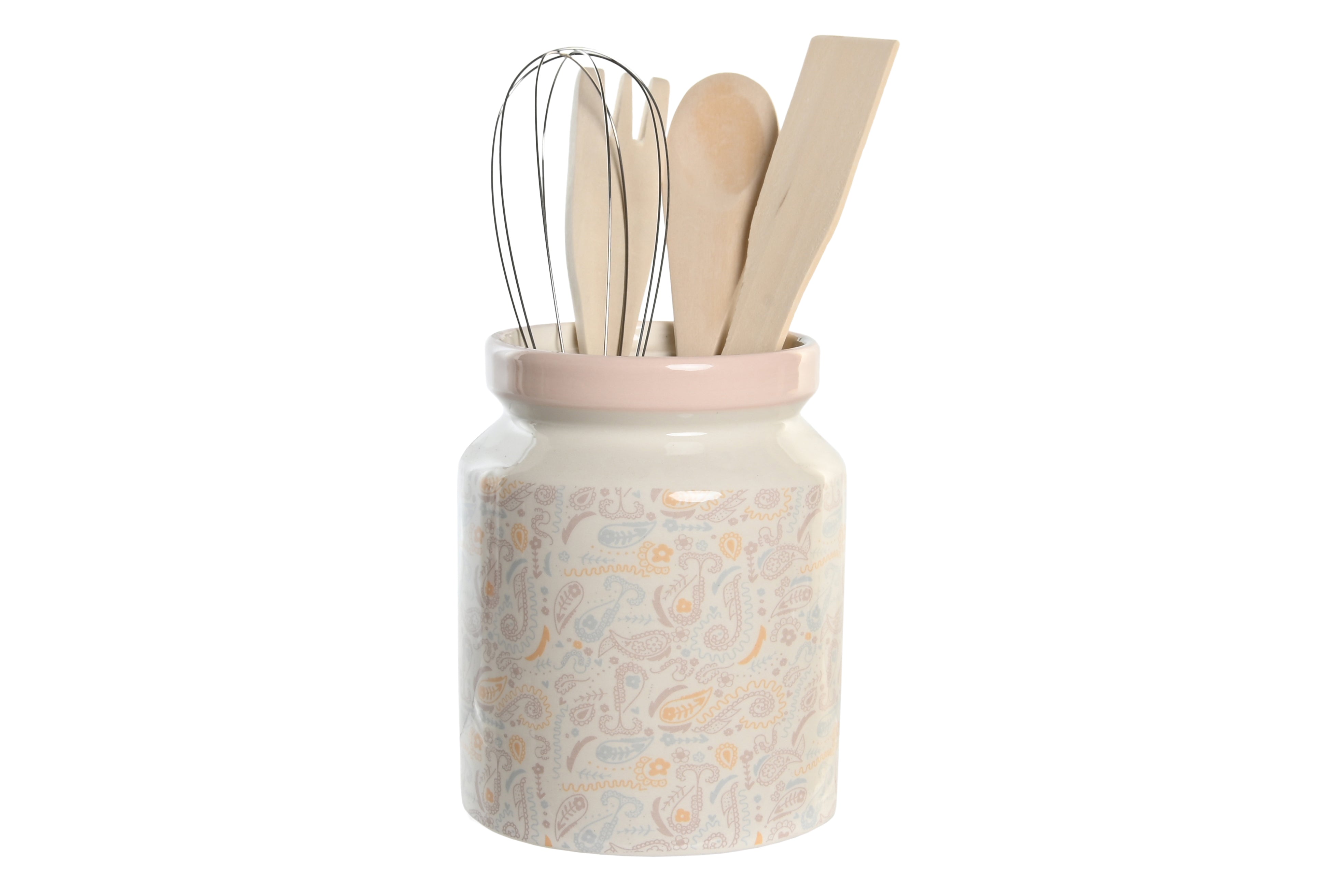 Botteghino set con 5 strumenti dolomite 12x12x25cm 1l