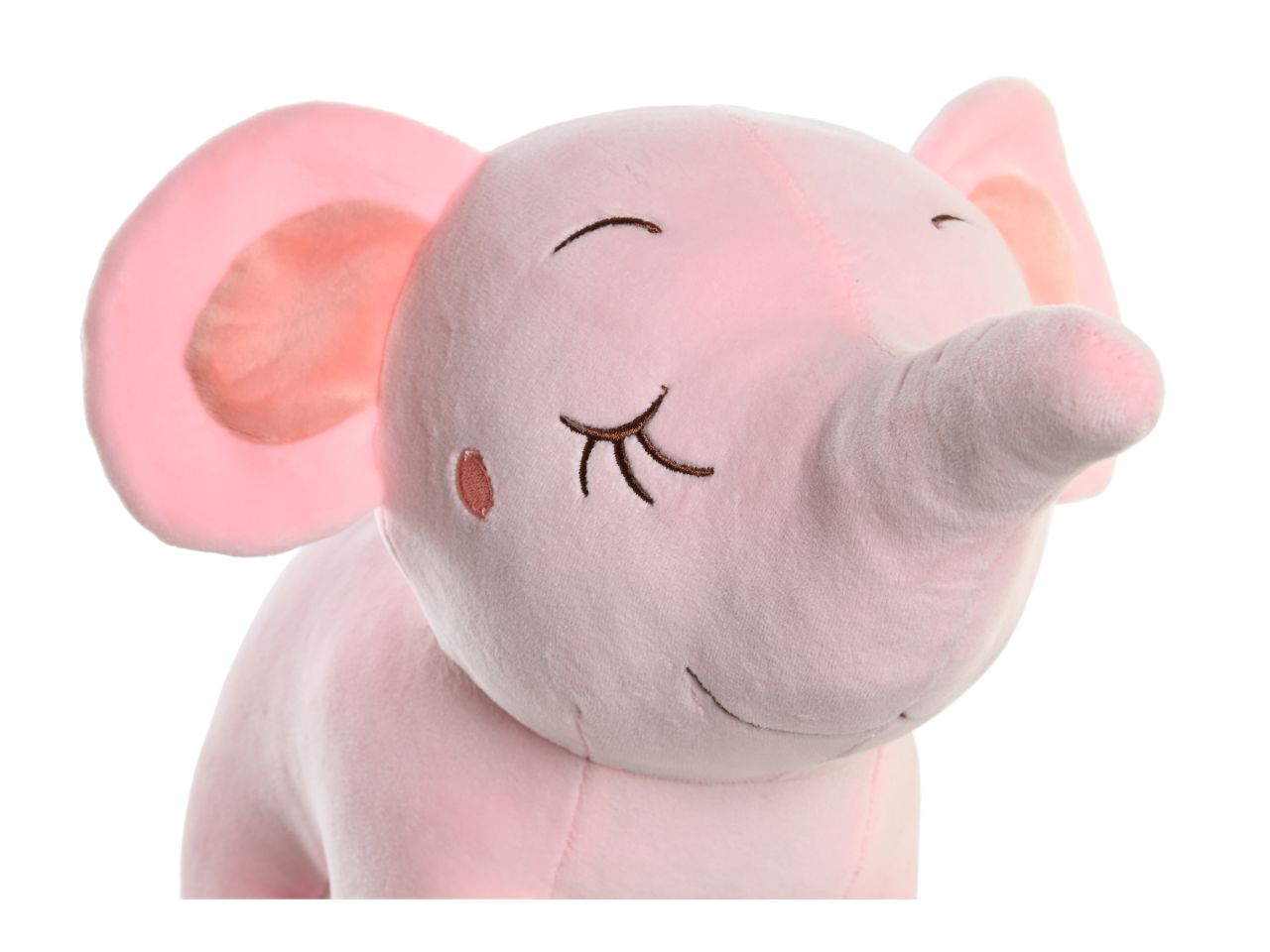 Peluche elefantino in poliestere 35x12x22cm