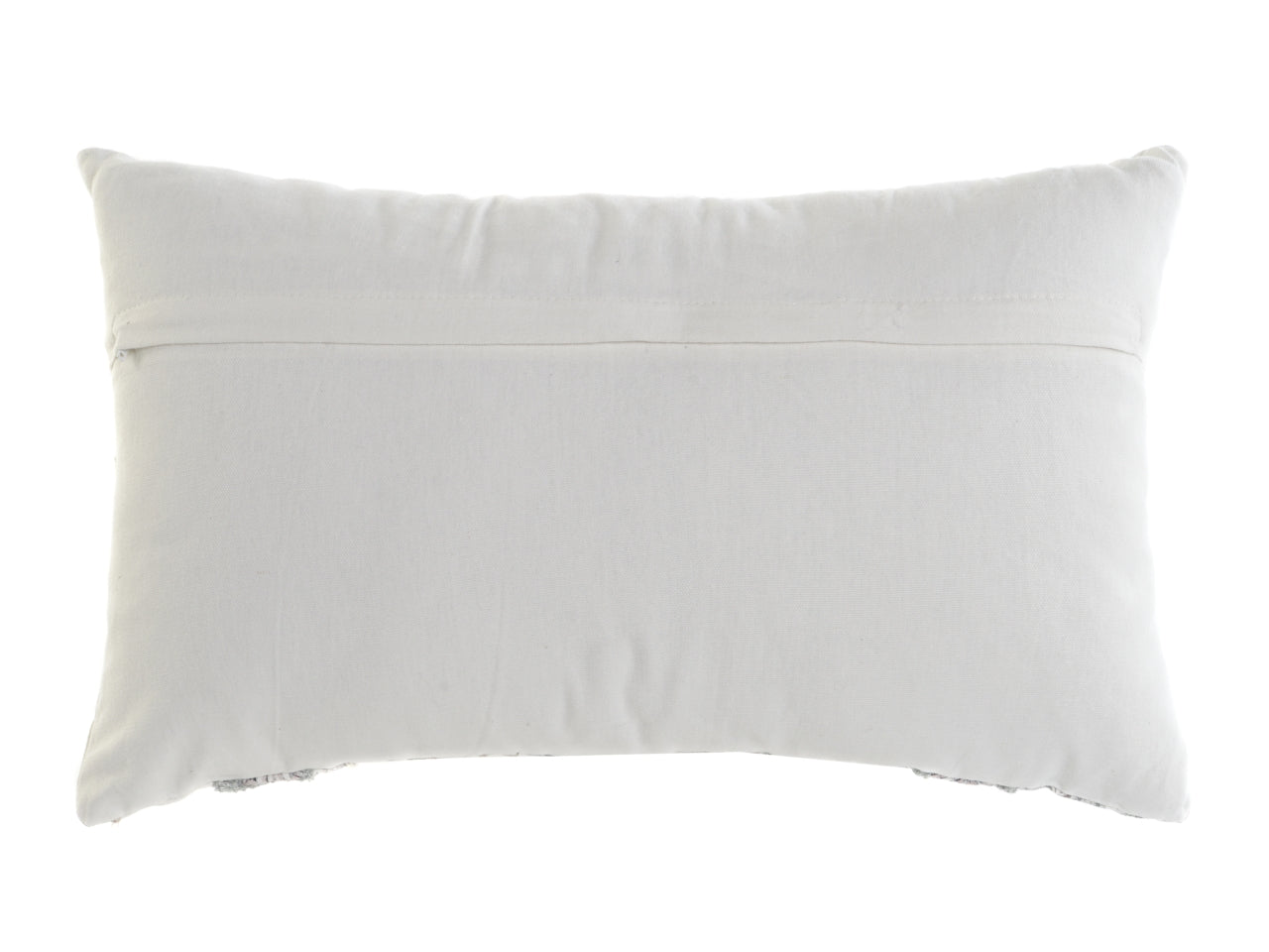 Cuscino in cotone misura 50x15x30cm capacita' 400gr con ricamo multicolore